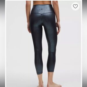 679. Lululemon Align™ HR Ribbed Pant 25"
Shine Radiate Foil Print Black Night